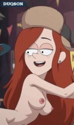 1boy 1girls caught dipper_pines duqson ginger ginger_female ginger_hair gravity_falls red_hair redhead sex wendy_corduroy animated gif