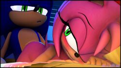 amy rose from sega by ari is very sad