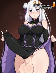 Emilia (Re:Zero) Rule 34 Image