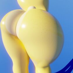 1:1 3d animated anthro ass_focus big_ass big_thighs blank_background blender breedbowl femboy freckles freckles_on_ass furry furry_only jiggle jiggle_physics jiggling_ass jiggling_butt male no_sound original original_character rabbit shaking shaking_ass solo solo_focus solo_male tagme tail_tuft video yellow_body