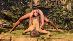 anal baldur's_gate_3 futanari intersex lae'zel primal savage