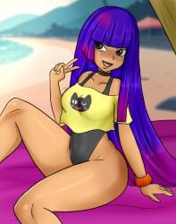 miko kubota from glitch techs by principenegro