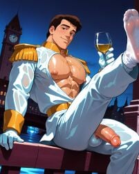 cinderella_(1950_film) disney gay prince_charming solo solo_male yaoi