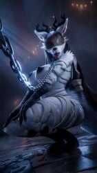 1girls 2024 3_toes 3d_(artwork) 5_fingers anthro antlers areola aroused ass bandage beast_(bloodborne) big_breasts big_butt black_areola bleak_ambiance bloodborne bound breasts canid canine canis chained chained_collar chains chest_tuft claws collar creepy crouching crouching_on_ground curvy_figure detailed detailed_background detailed_fur detailed_hair digital_media_(artwork) dominant dominant_human dominant_male duo feet female female_anthro fingers fromsoftware fur furry genitals gloves_(marking) hair happy hi_res holding_chain holding_leash holding_object horn huge_breasts human inner_ear_fluff leash leashed_collar leg_markings looking_at_viewer looking_down male mammal markings mature_anthro mature_female monster mythological_canine mythological_creature mythology neck_tuft nudaya nude open_mouth scary seductive sharp_teeth smile socks_(marking) solo solo_focus sony_corporation sony_interactive_entertainment spread_legs spreading squatting_pose submissive submissive_anthro submissive_female teeth thick_thighs toe_claws toes tongue tongue_out tuft vicar_amelia volumetric_lighting voluptuous werecanid werecanine werecreature werewolf werewolf_girl white_body white_fur white_hair wide_hips wolf wolf_girl