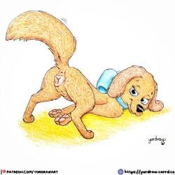 velva (oliver and company) from disney by yordraw
