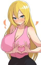 1girls bare_chest bare_shoulders big_breasts black_skirt blonde_hair blue_eyes boruko boruto:_naruto_next_generations bracelets breasts busty canon_genderswap cleavage clothing dress exposed_shoulders eyelashes facial_markings female female_only gender_transformation genderswap_(mtf) hair_down hand_on_breast heart_hands indoors long_hair naruto naruto_(series) no_bra no_bra_under_clothes off_shoulder oppai pencil_skirt pinup plain_background presenting_breasts revealing_clothes rule_63 rule_63 sexy_no_jutsu simple_background skirt smile solo tight_skirt uzumaki_boruto watermark whisker_markings whiskers white_background yoshikirino