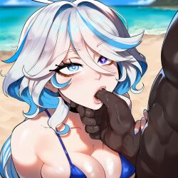 fontaine girls from genshin impact by livefrog