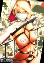 blonde_female blonde_hair blonde_hair_female bondage boobs_out breasts chastity chastity_belt chastity_device convention cosplay exhibitiom exhibition exhibitionism exhibitionist exposed_ass exposed_breasts exposed_midriff exposed_torso female gwen_stacy gwen_stacy_(spider-verse) marvel marvel_cinematic_universe marvel_comics mask masked masked_female mornth piercing public public_exposure public_humiliation public_indecency public_nudity selfie selfie_pose shibari_bondage shibari_harness shibari_under_clothes short_hair spandex spider-gwen spider-man:_across_the_spider-verse spider-man:_into_the_spider-verse spider_girl stickers voyeur voyeurism