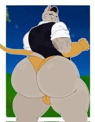 1boy big_ass bubble_butt fortnite furry huge_ass meowdas samucafujiwara thick_thighs wide_hips