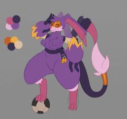 alternate_version_available bandicraft beastieball goggles purple_fur tagme traknoch