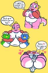 ahe_gao anal anal_sex areola ass balls big_belly big_breasts bob bob_(bubble_bobble) breast_feeding breastfeeding breasts brother brothers bub_(bubble_bobble) bubble_bobble bubble_dragon cum_inside dialogue double_penetration female heart incest lactating lactation male milf mother_and_child mother_and_son nipple_sucking nipples nude orgasm overweight overweight_female overweight_male penis pussy scalie sex siblings sinribbons vaginal_penetration