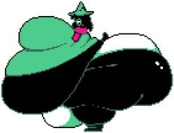 1boy anthro bbm big_ass big_breasts big_penis breasts bubble_butt chip_at_night deltarune furry huge_ass huge_breasts huge_cock hyper_ass male male_only moobs morbidly_obese overweight penis ralsei solo tagme thick_thighs wide_hips