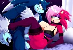 ai_generated ass blue_body breasts incest incest_(lore) magenta_fur male/female pink_hair sex sonia_the_hedgehog sonic_(series) sonic_the_hedgehog sonic_the_hedgehog_(series) sonic_underground sonic_x_sonia straight veiny_penis