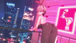 1girls 3d animated animated ass big_ass big_breasts breasts bunny_ears bunny_girl bunnysuit double.j female female_only huge_ass huge_breasts koikatsu large_ass large_breasts leotard pantyhose raining shaking_ass thick_thighs thighs uzaki-chan_wa_asobitai! uzaki_hana voluptuous