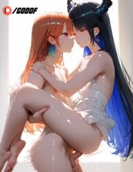 1femboy 2femboys ai_generated anal anal_sex blush cum cute femboy_on_femboy gay godof hololive hololive_english nerissa_ravencroft patreon rule_63 sex takanashi_kiara yaoi