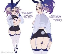 1female 1girls akali anus ass ass_focus ass_grab ass_up ass_visible_through_thighs asshole big_ass big_breasts big_nipples black_panties blue_eyes blue_panties bodysuit bra breast_grab breast_squish breasts breasts_bigger_than_head breasts_out bun bunny_costume bunny_ears bunny_girl bunny_tail bunnygirl bunnysuit clothed clothed_female_nude_female clothed_sex clothing drip dripping female female_only garter_belt garter_straps girl girly heel_boots heeled_boots heels heels_only k/da_akali k/da_series league_of_legends league_of_legends:_wild_rift legs lingerie lingerie_only lips lipstick long_legs make_up makeup nipples nova2004 panties panties_down purple_eyes purple_hair pussy pussy_peek sex sexy_clothing skirt skirt_around_belly skirt_around_one_leg skirt_lift skirt_suit skirt_up suit thick thick_ass thigh_highs thighs thong voluptuous voluptuous_female white_body white_skin yellow_hair