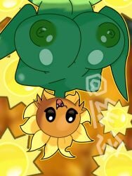 primal sunflower (pvz) from plants vs zombies