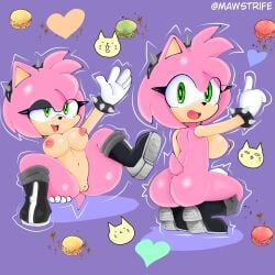 1girls amy_rose mawstrife sonic_(series) sonic_the_hedgehog_(series) tagme