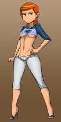 gwen tennyson from ben 10 by grey impact