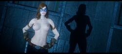 arkham_asylum arkhamverse batgirl mod nude