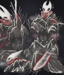 absurd_res anthro anus areola arthropod ass belly belly_bulge big_breasts black_body black_breasts black_eyes black_penis breasts cervical_contact cervical_penetration cervix civilcrackhead cum cum_drip cum_in_pussy cum_inside cum_on_body cum_on_breasts cum_on_face cumshot female female_only fingers flushed genitals grass hi_res hollow_knight horn hornet_(hollow_knight) huge_breasts huge_cock large_ass large_breasts lying multiple_poses nipples nude paizuri penetration penile_penetration penis penis_in_pussy penis_on_breast penis_out shy solo tagme team_cherry thick_thighs titjob tree wide_hips xray_view