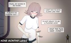 1girls comic crying danganronpa danganronpa_2:_goodbye_despair female femboy femboy_on_female fertilization get_pregnant_(meme) girly koikatsu madam_caesar nanami_chiaki not_loving_pregnancy ovulating ovulation pain plap pregnancy pregnant pump_and_dump regret sex single_mom sperm_meets_ovum super_danganronpa_2 unwanted_impregnation unwanted_pregnancy