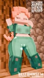 3d alex_(minecraft) beltomnsfw big_breasts big_nipples blender blush detailed_background ginger ginger_hair green_eyes looking_back microsoft mine-imator minecraft minecraft_xxx orange_hair presenting presenting_hindquarters presenting_pussy pressed_against pressed_on_glass pressing_breasts_together pussy see-through see-through_clothes see-through_clothing see-through_shirt see-through_top square_breasts toes transparent transparent_clothing