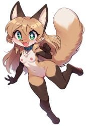 ai_generated anthro averi_(fiddleafox) female female_only fox furry furry_female horny horny_female solo