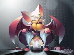 rouge the bat from sonic (series) by bigdad