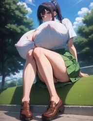 ai_generated gigantic_breasts huge_breasts school_uniform waifu