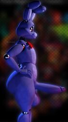 3d 3d_(artwork) 3d_render big_ass big_balls big_butt big_hips big_penis bonnie_(fnaf) bunny bunny_ears femboy five_nights_at_freddy's fnaf rabbit rukoqen