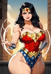 ai_generated ass big_ass big_breasts breasts dc dc_comics diana_prince female_only floxin huge_breasts large_ass large_breasts solo_female thick_thighs wide_hips wonder_woman wonder_woman_(series)