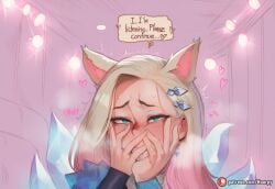 ahri from k/da all out series by hoorpy