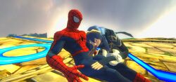 3d blue_eyes cowman crossover eastern_and_western_character female fire_emblem fire_emblem_awakening garry's_mod human long_hair lucina_(fire_emblem) male marvel marvel_comics nintendo open_mouth oral peter_parker spider-man spider-man_(series) straight straight_hair tagme