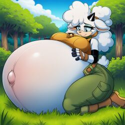 Lanolin The Sheep (Sonic) Rule 34 Image