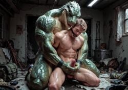 2boys 4:3 ai ai_assisted ai_generated anal anal_insertion anal_sex anthro anthro_on_human balls dominant_anthro dominant_male domination edging forced_yaoi furry furry_male gagged gay gay_domination gay_male gay_sex grabbing green_scales hand_on_penis handjob male male/male male_only male_rape_victim monster monster_boy monster_rape muscular muscular_anthro muscular_male nipples penis rape raped_by_monster red_penis reptile reptile_humanoid reptile_penis scalie scalie_humanoid scalie_male sweat tagme tail testicles tied_up video wrapped_up yaoi