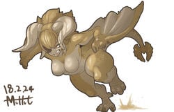 breasts diablos monster_girl monster_hunter monster_hunter_world muhut tail wings