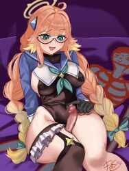 sensei (blue archive) from blue archive by fos1x