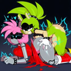 metal amy from sonic (series) by cyberslop