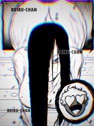 1girls asian asian_female big_ big_ass big_booty big_breasts big_butt black_eyes black_hair breasts brikuchan female focus ghost ghost_girl japanese_female naughty naughty_face oc onryo sadako_stevenson stevenson_sadako white_skin
