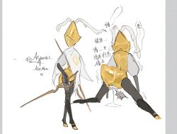 second sentinel from hollow knight by alretta (artist)