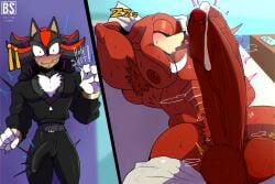 knuckles the echidna from sega by bacon sama