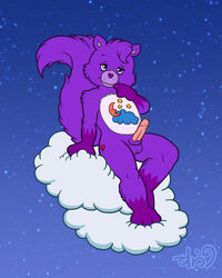 care_bears chris_sutor cloud cute foxxie_softpaws male male_only mammal penis rodent squirrel