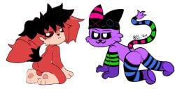 anthro anthro_on_anthro anthro_only catnap critters_(poppy_playtime) domestic_cat eli_744_(artists) feline feline furry_only no_humans poppy_playtime poppy_playtime_(chapter_3) purple_fur purple_skin sex skullnap_(pachi_rizuu) smiling_critters tagme