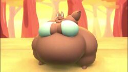 animated ayaxstudio bbw big_breasts breasts cleavage exercise female furry huge_breasts hyper_belly jumping overweight sound tagme thick_thighs video wide_hips wobble wobbling wobbling_belly