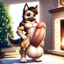 1anthro 1boy 1man 3_toes 4_fingers ai_generated anthro anthro_male anthro_only balls ballsack bara bara_kid bara_tiddies bara_tits biceps big_balls big_cock big_dick big_muscles big_pecs big_penis big_testicles blue_eyes boner broad_shoulders calves canine casual casual_boner casual_erection casual_nudity christmas_tree cock completely_naked completely_naked_male completely_nude completely_nude_male cub cuddle curvy curvy_figure cute cute_boy cute_face deltoids dick domestic_dog erect_penis erection fat_balls fat_cock fat_penis femboy fireplace fuzzy german_shepherd gift hand_on_hip hard_nipples huge_balls huge_cock huge_testicles hyper_balls hyper_cock hyper_penis hyper_testicles indoors inside inviting large_cock large_dick large_pecs large_pectorals large_penis living_room looking_at_viewer male male_anthro male_chest male_feet male_focus male_nipples male_only man_boobs man_breasts man_tits muscle muscle_boy muscles muscular muscular_anthro muscular_male nai_diffusion naked nipples nude nuts nutsack offering_to_viewer pecs pectorals rug shameless shortstack smile soft_smile solo solo_femboy solo_focus solo_male standing stocky swollen_balls tail testicles theblockhead thick thick_hips thick_legs thick_penis thick_thighs tree vein veins_on_dick veiny veiny_balls veiny_cock veiny_muscles veiny_penis veiny_testicles warm wide_hips young young_male