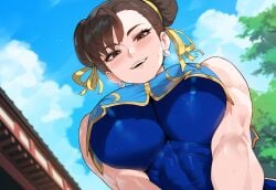 1girls ai_generated asian asian_female chun-li creamy_ai street_fighter street_fighter_6 tagme