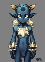 ankama flaccid fur homri looking_at_viewer male male_only osamodas penis solo uncut wakfu