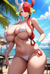 ai_generated bikini female female_only one_piece rusher_ai_art uta_(one_piece)