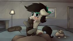 2boys bed bow crossdressing cum cum_in_mouth cum_inside cum_on_face dialogue gay gold_coin horsecock hotel male marsminer money my_little_pony name_calling oral pone_keith prostitution tears yaoi